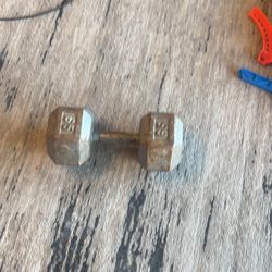65 lb dumbbell
