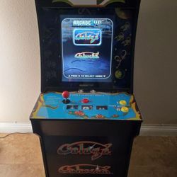 Galaga Arcade 1up with New Riser