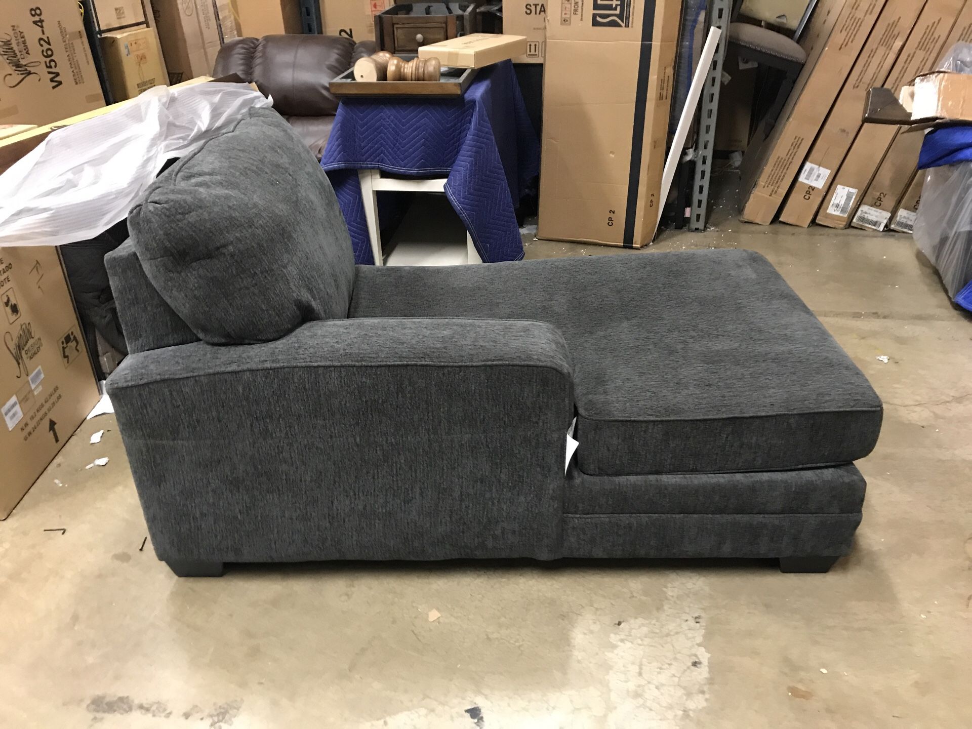 Grey Chaise