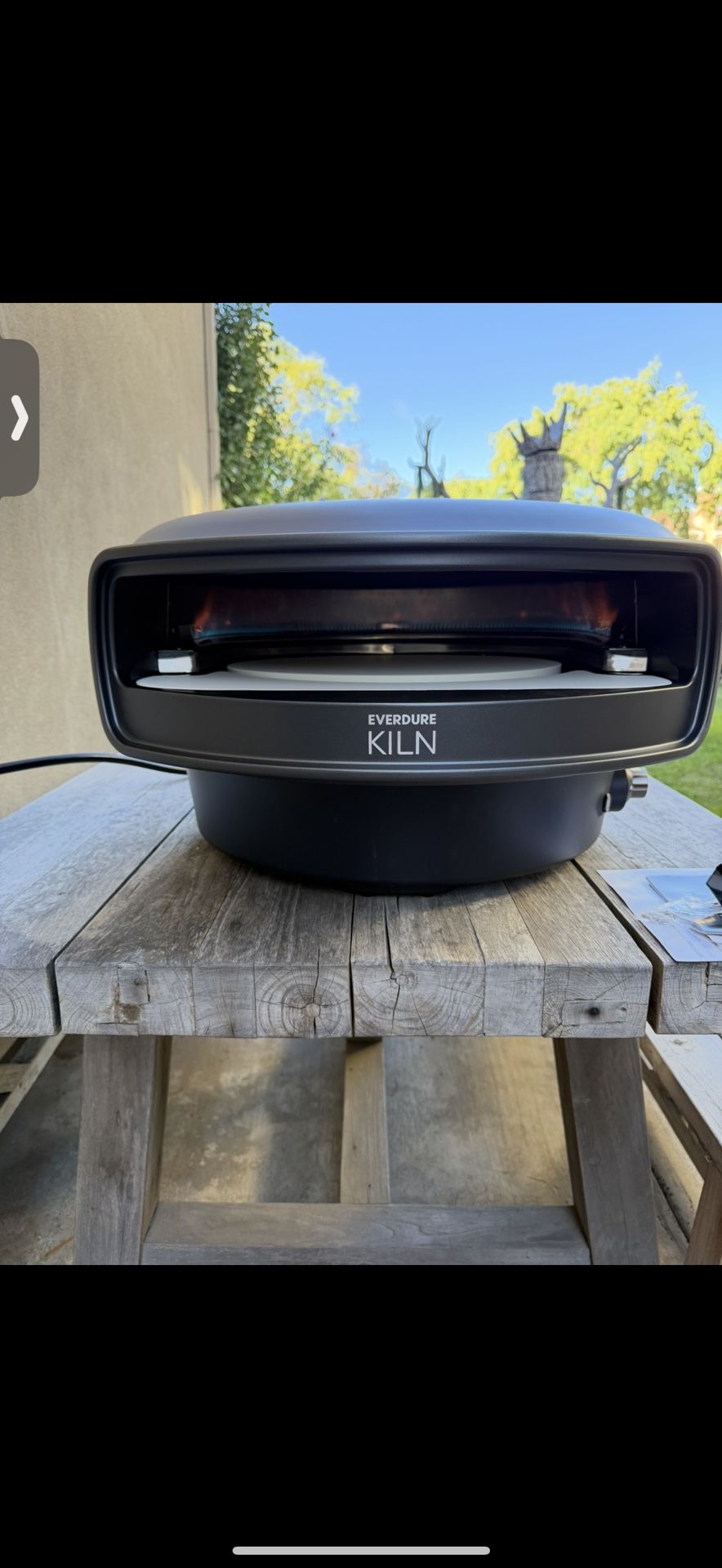 Everdure kiln 2 Burner Rotating Pizza Oven