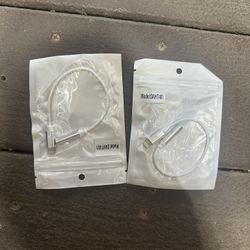 2 Pack Lightning to 3.5 mm Headphone Jack Adapter for iPhone [MFi Certified] iPhone Aux Adapter Converter Dongle Audio Cable Compatible with iPhone 14