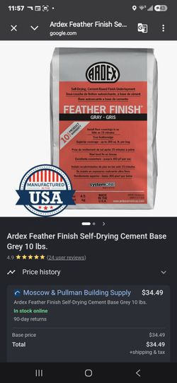 Ardex Feather Finish