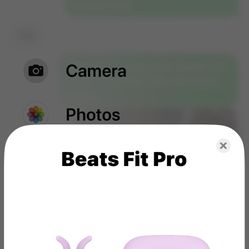 Beats Fit Pros Purple $70 Was over  $200 New