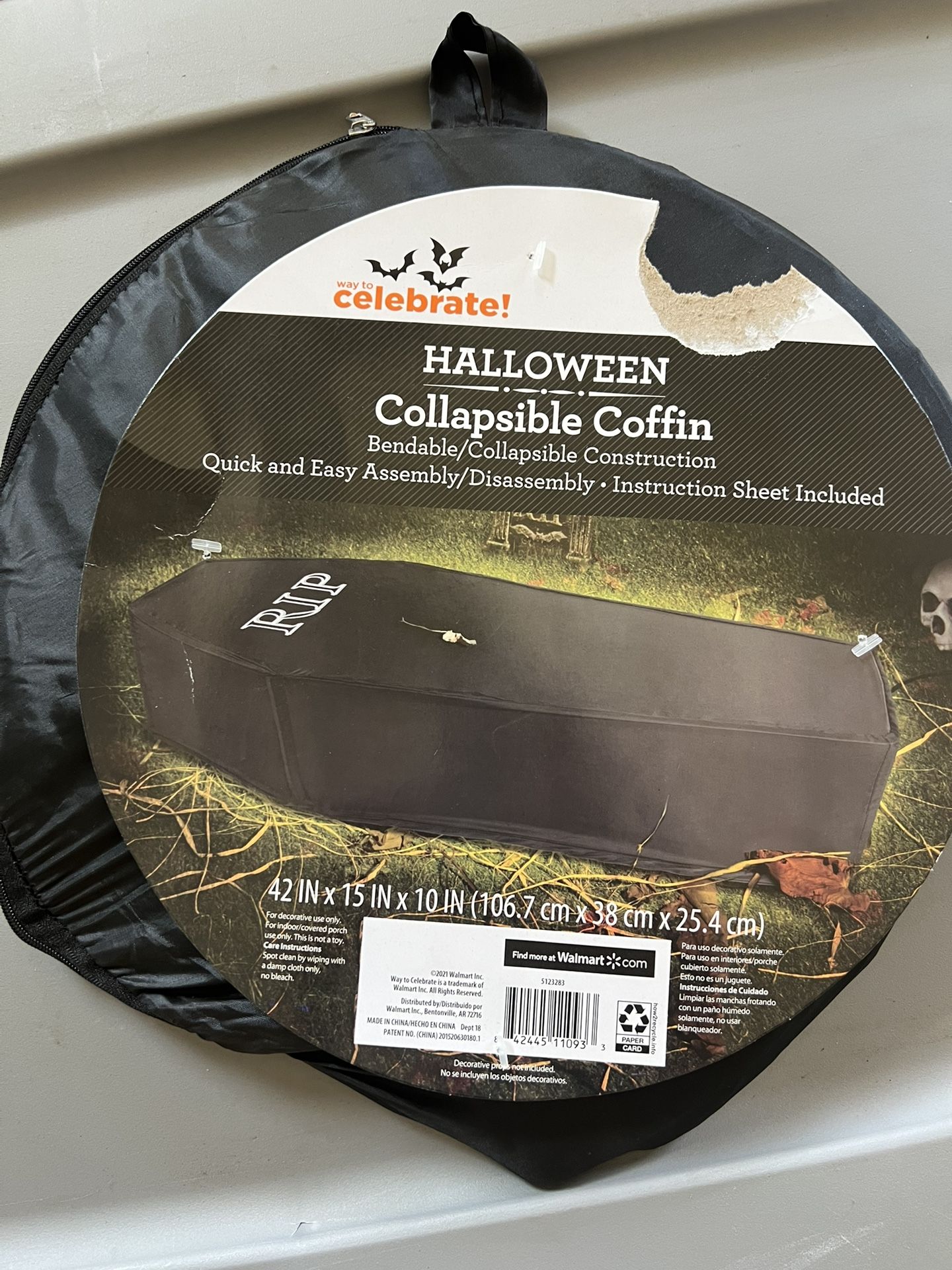 Halloween Collapsible Coffin