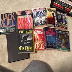 James Patterson Alex Cross Lot.