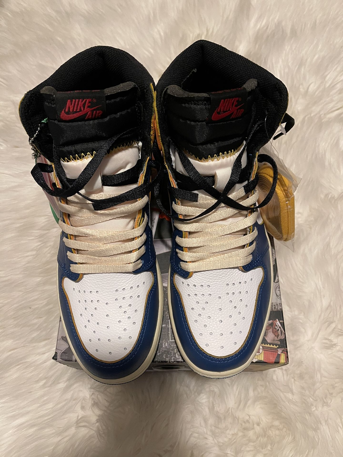 Air Jordan 1 Retro High Union Los Angeles Blue Toe