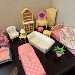 Barbie Furniture, Dolls, Accessories, And More…