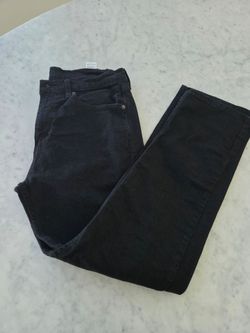 Mens Levi 505 Black Jeans 31x30