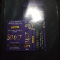 NBA Trading Cards In Binder Select Almost Complete Set