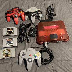 N64 Funtastic Red Bundle 