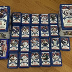 1997 Donruss Preferred Collectible Tins – 36 Lot – MLB Legends