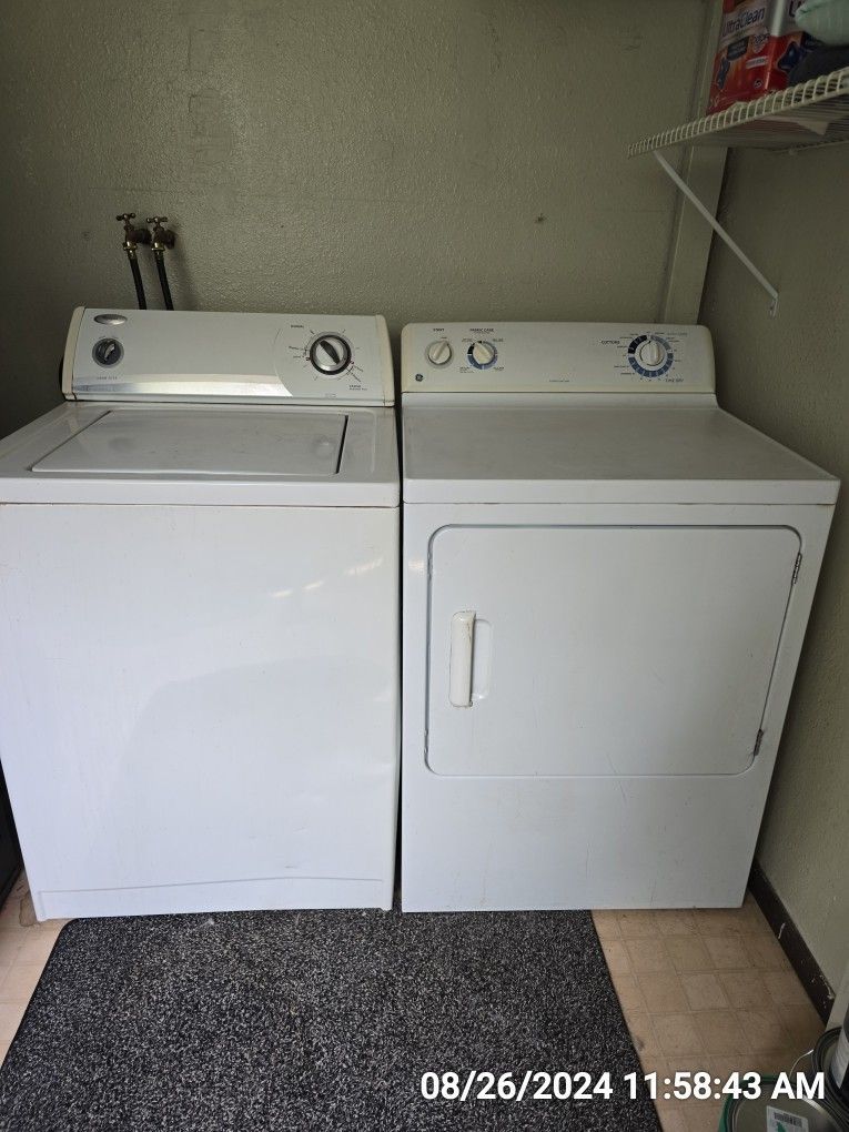 Washer And Dryer