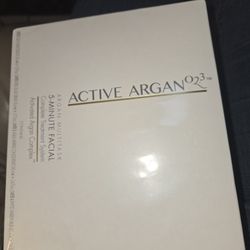 NEW ACTIVE ARGAN 02.3 Multitask 5 Minute Facial Complete Treatment System