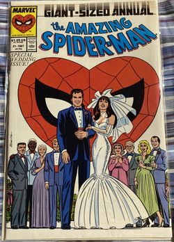 The Amazing Spider-Man Giant-Sized Annual #21 1987 carded and boarded (READ DESC