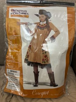 New size Child 8-10 Cowgirl Annie Oakley Dress