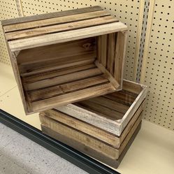 Wooden Crate’s 