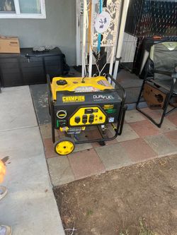 Champion Dual Fuel Portable Generator 7850W