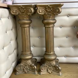 Gold Metal Stands 