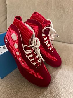 Brand new wrestling shoes- Funky Flickr Boyz