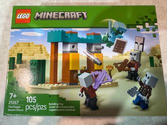 Lego Minecraft The Illager Desert Patrol Set