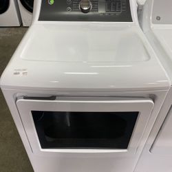 GE  GTD58EBSVWS 27 Inch Electric Dryer with 7.4 cu. ft. Capacity 