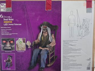 Halloween Dead Water Swamp Fisherman
