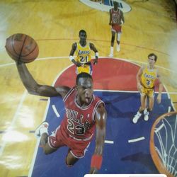 Original 1987 Starline Michael Jordan Poster