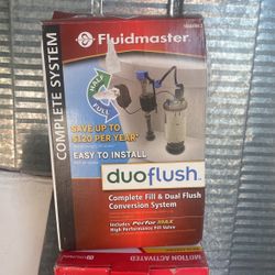 Duo flush complete system