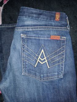 For all man kind size 31 jeans