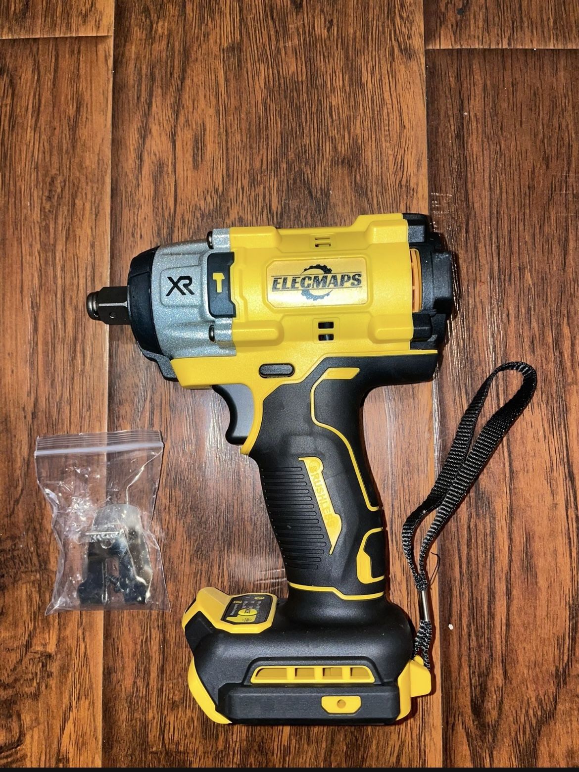 High-power Dewalt compatible, 3600 RPM 3-in-1 Impact Wrench with battery 60v max 