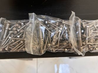Hex Head Self-Drilling Screws – 300 bit included