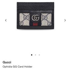 gucci card holder 