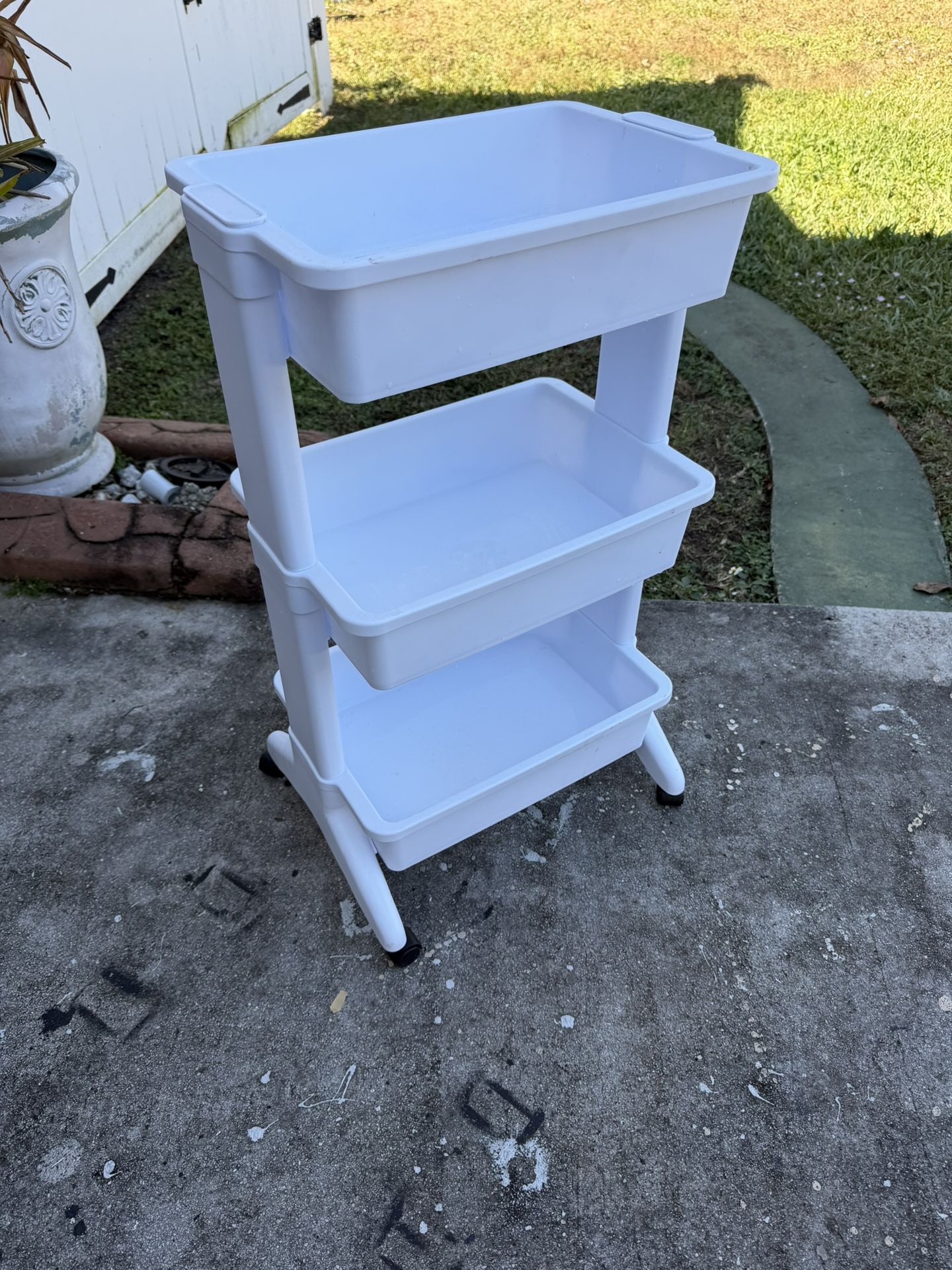 Rolling Tiered Basket Storage Cart