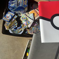 Pokémon cards, hundreds of them