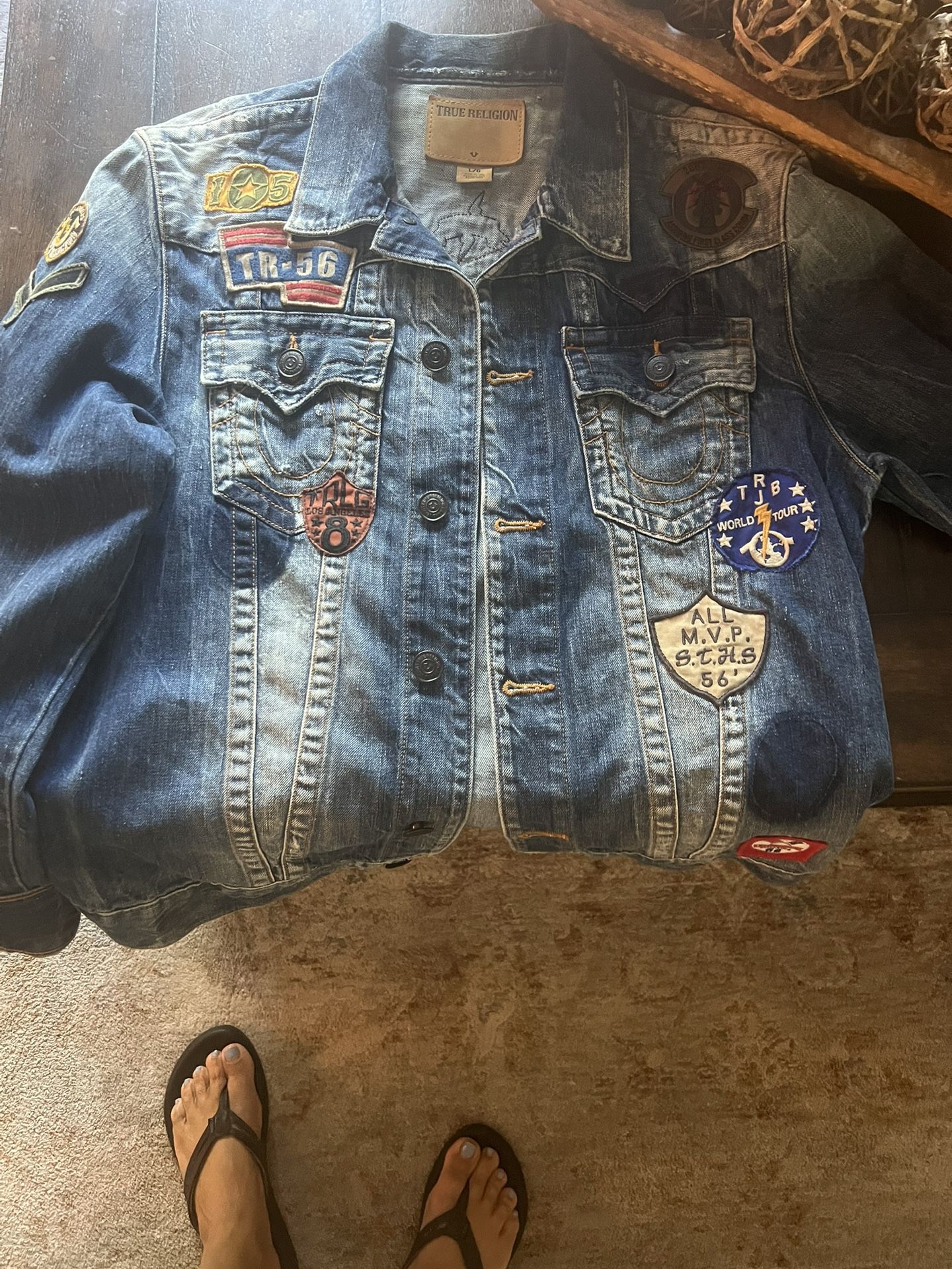 True Religion Men’s Jacket Lg