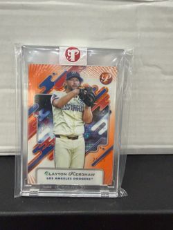 2025 Topps Pristine Clayton Kershaw Orange Refractor /25 Dodgers