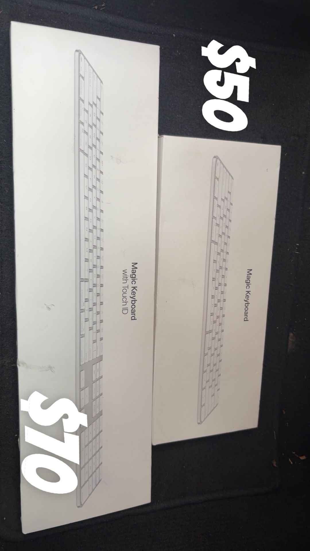 Magic Keyboard , Magic Keyboard With Touch ID