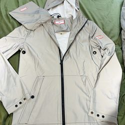 Hunter reflective rain jacket $25