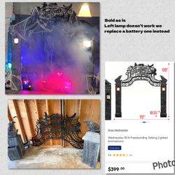 Wednesday cemetery gate