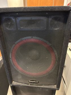 Radio Shack PA Speakers