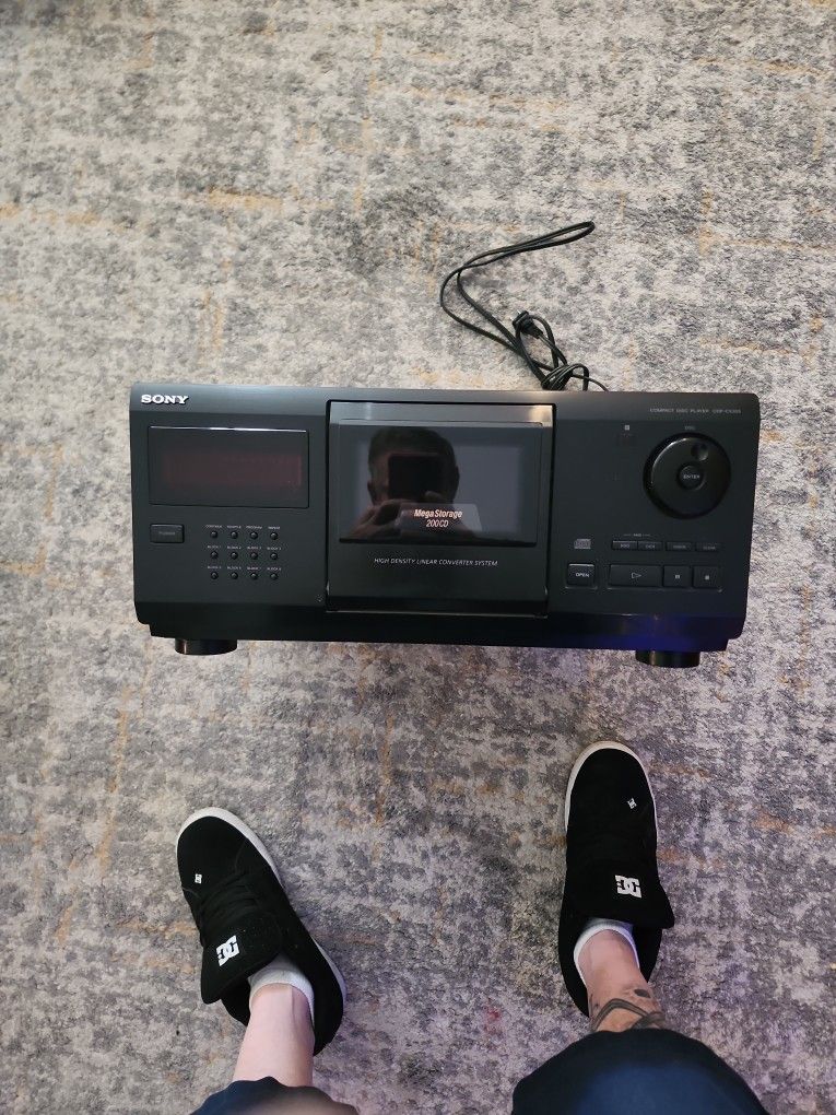 sony 200 disk changer