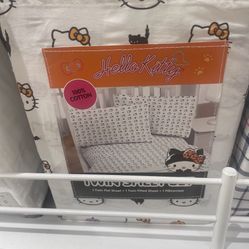 Hello Kitty twin Sheet Set