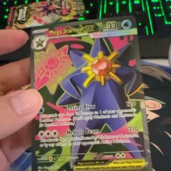 Pokemon card Mega Starmie ex - 102/088 - ME03: Perfect Order (ME03)