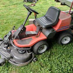 Rear Steer Riding Mower