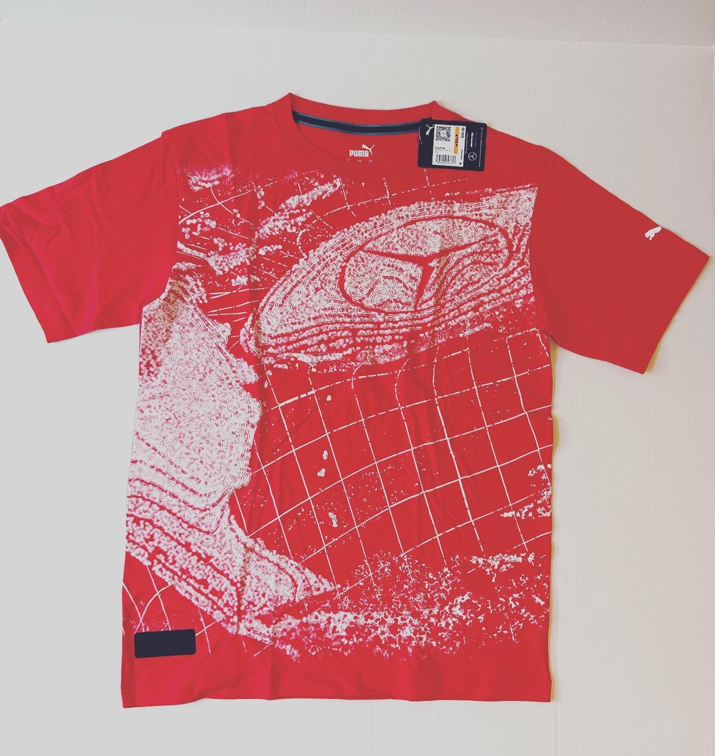 PUMA Mercedes F1 Statement Graphic Tee Men’s Size S