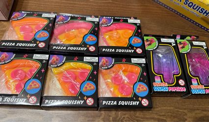 Pizza & Popsicle squishies
