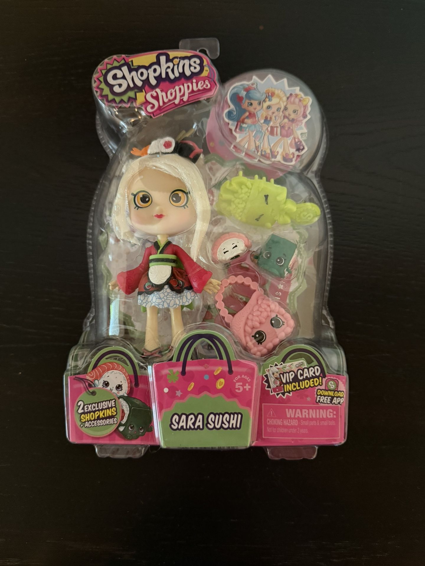 *UNOPENED*  Shopkins Shoppie Sara Sushi