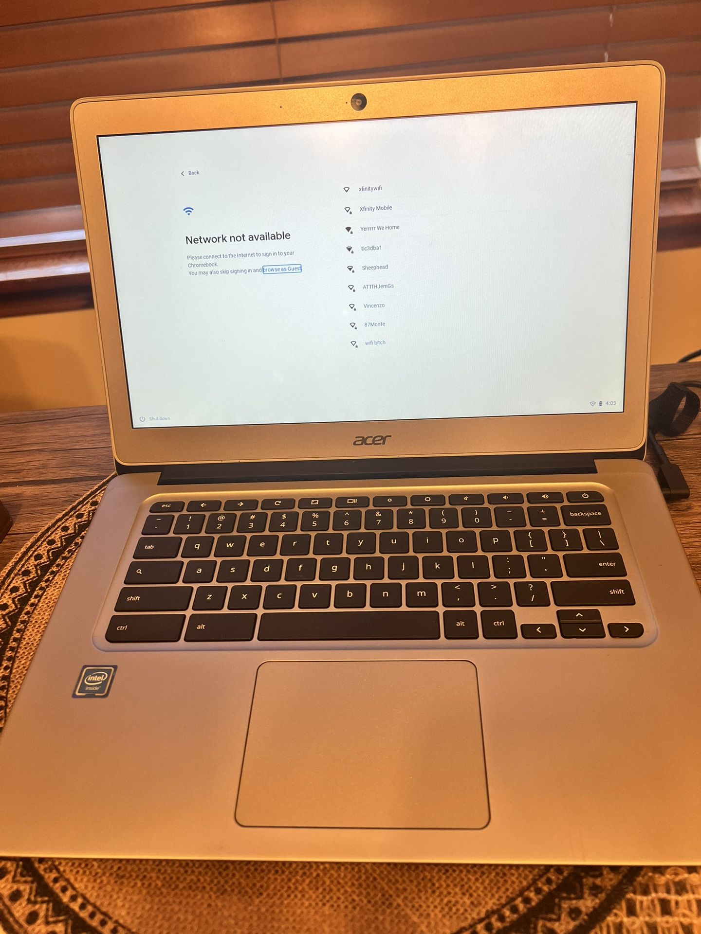 Acer Chromebook 14, Aluminum
