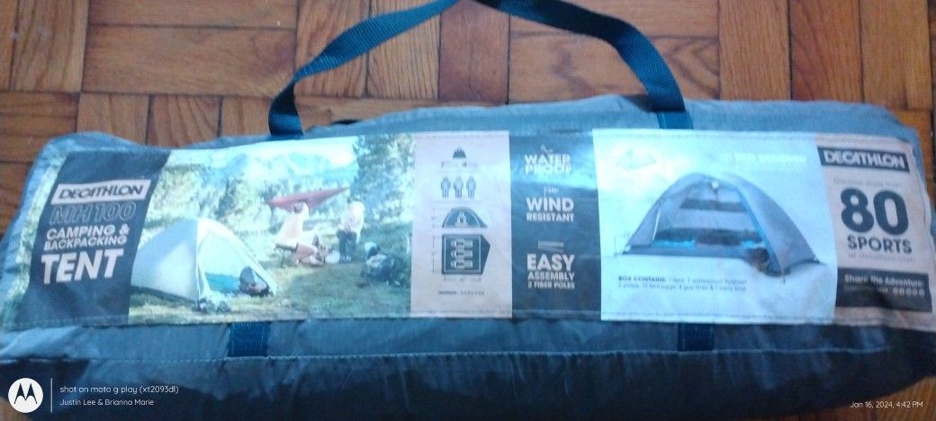 Decathlon MH 100 Camping And Backpacking Tent