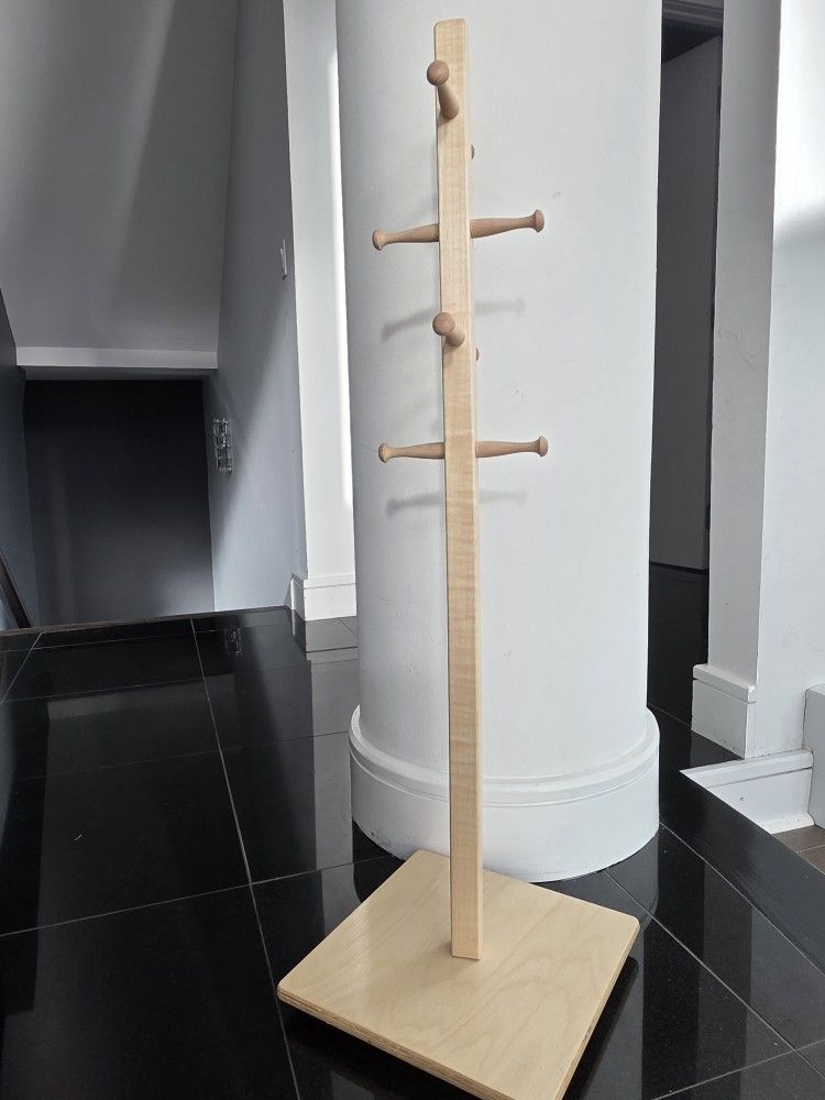 Child's Wooden Clothing/Coat Rack